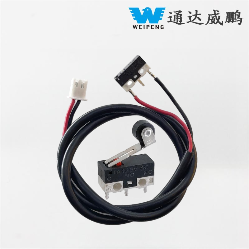 प्रेस-फिट और सोल्डरिंग टैब के साथ टिकाऊ माइक्रो स्विच