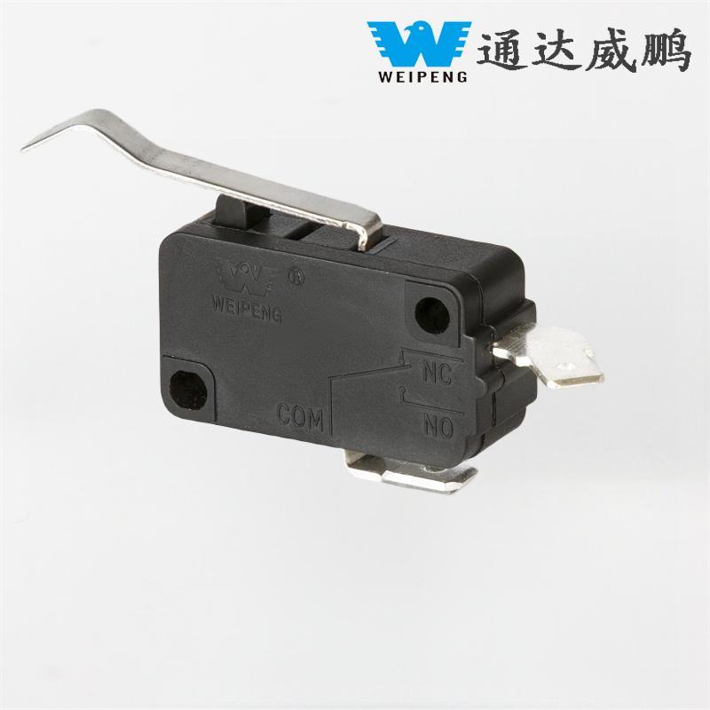 घरेलू उपकरणों के लिए हाई-करंट सेल्फ-रीसेट माइक्रो स्विच