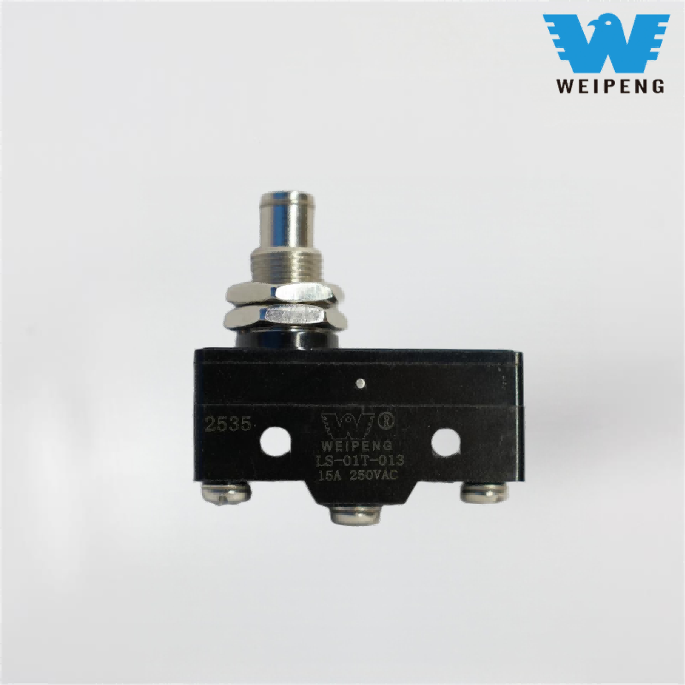 LS-01T दो-पिन सेल्फ-रेसेट प्रेस लिमिट स्ट्रोक माइक्रो स्विच
