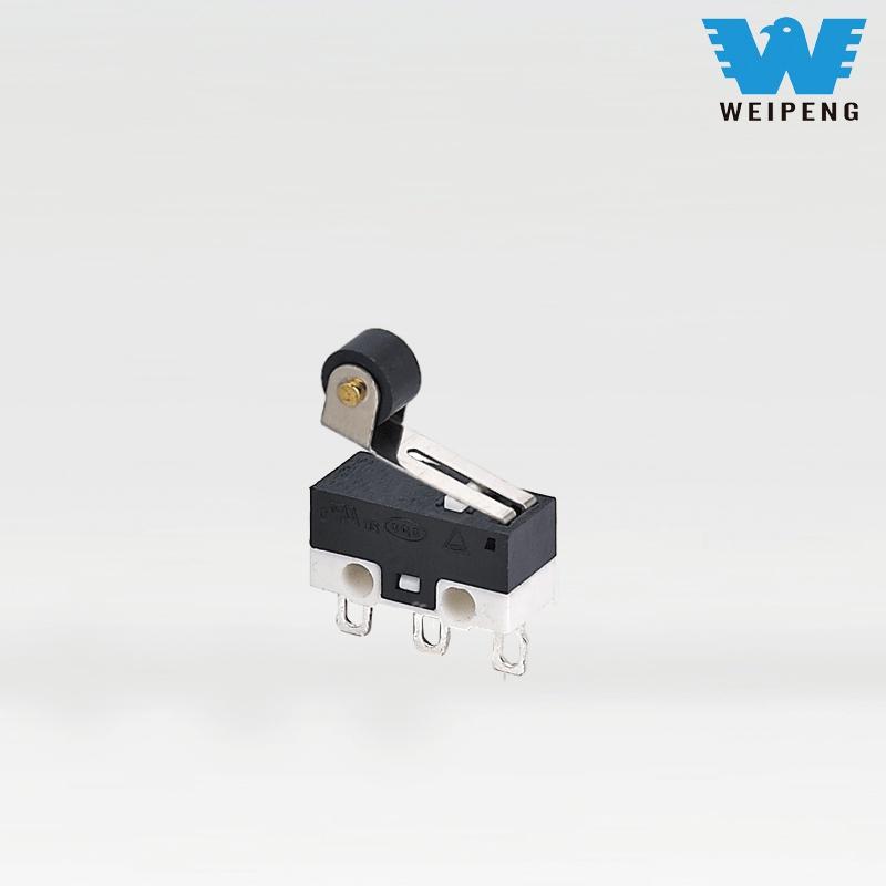 सीधे और मुड़े हुए पिन के साथ माइक्रो ट्राइपॉड माउस क्लिक स्विच