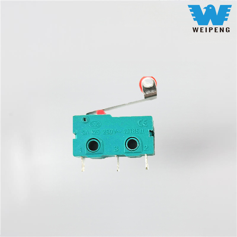 तीन-पैर वाला लीवर रोलर माइक्रो स्विच