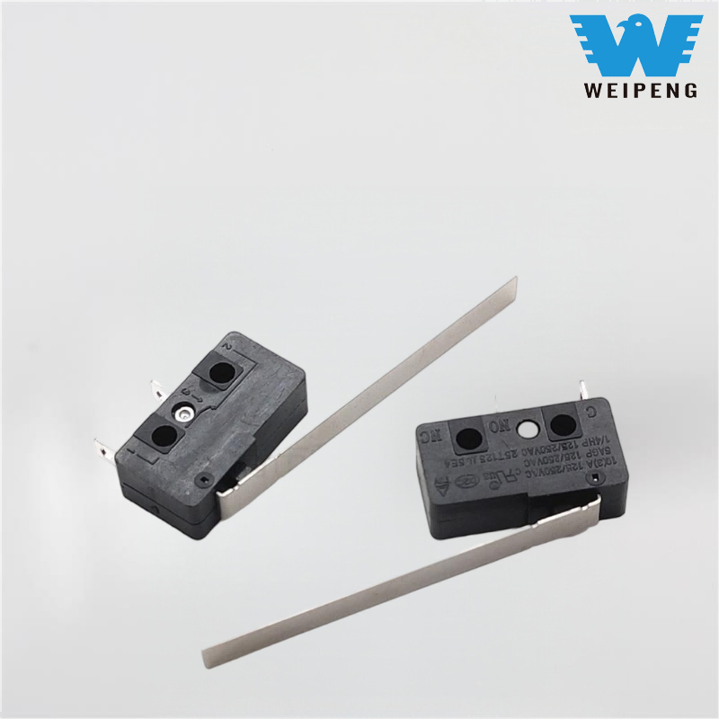 बेंट लीवर/हैंडल/कॉपर रोलर के साथ यात्रा सीमा स्विच